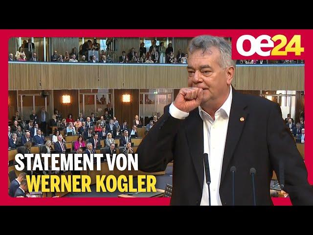 Nationalrat - Werner Kogler kritisiert "Führer" Kickl