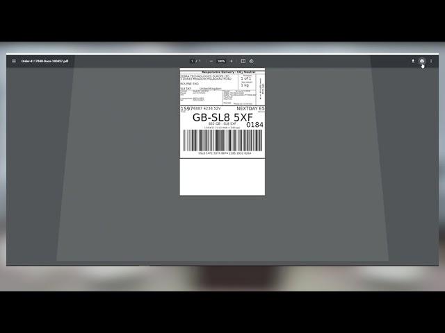 How to Print a Shipping Label from DPD Local (Desktop) | ZSB Series Printer