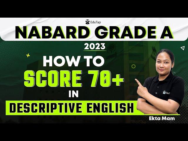NABARD Grade A Preparation Strategy | NABARD Descriptive English Syllabus | NABARD 2023 Notification