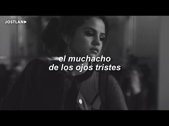 Selena Gomez, benny blanco, The Marías - Ojos Tristes (Letra en Español + Lyrics)