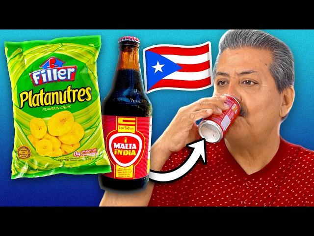 Mexican Dads Try the BEST Puerto Rican Snacks ft. Eric Ochoa