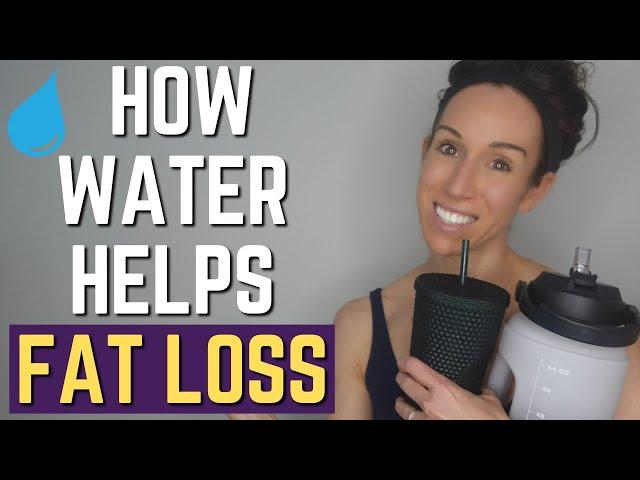 Drinking Water For WEIGHT LOSS | 4 Reasons Why It's a MUST!