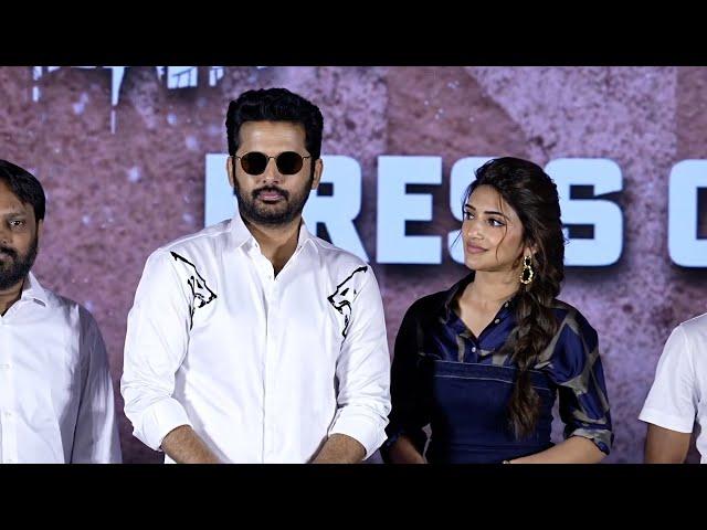 Nithiin Speech at Robinhood Movie Press Meet | MS Talkies