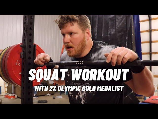 Full Squat Workout 2-Weeks Out From 2022 USATF Indoor Championships