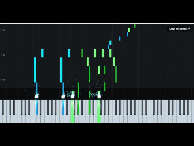 Qara Qarayev "Yeddi gozel" baletinden vals piano tutorial (notlarla birgə)