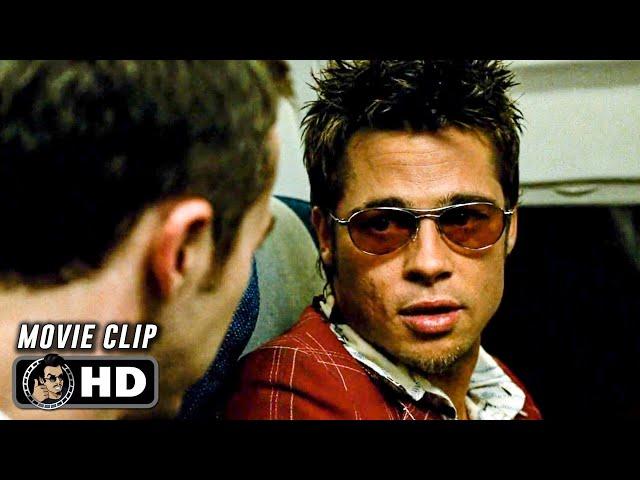 FIGHT CLUB Clip - "Plane" (1999) Brad Pitt