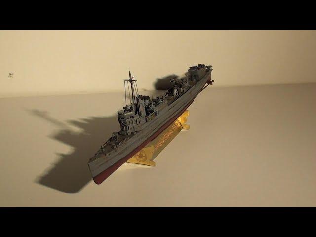 1/700 Flyhawk HMS Campbeltown - Ship history and build