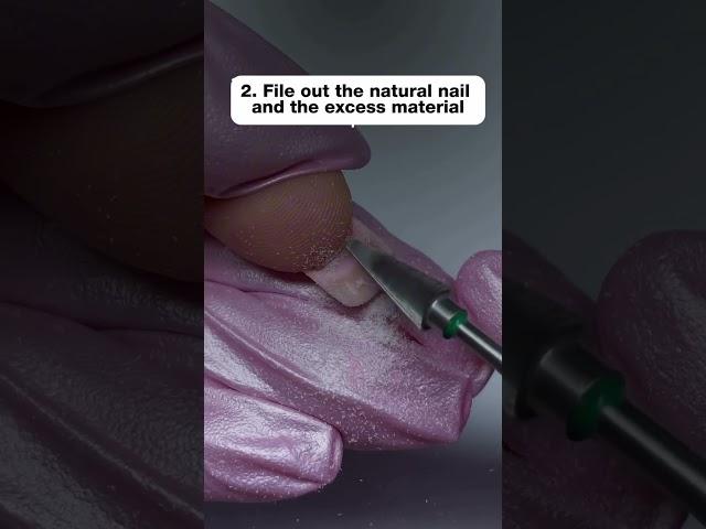 3 rules for perfect gel nails  #shorts