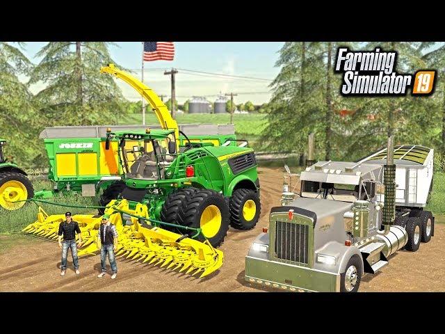 HELPING LOCAL FARMER IN NEED! SILAGE HARVEST (ROLEPLAY) | FARMING SIMULATOR 2019