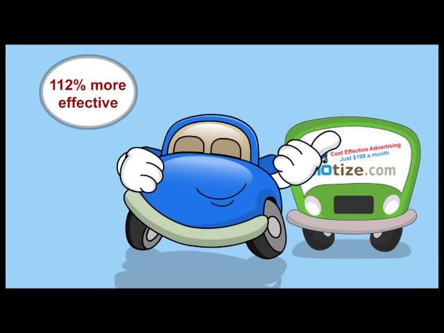 Advertize with Motize - 112% More Effective than other Advertising