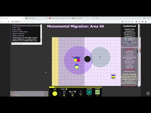 Evades.io - Monumental Migration 120 6-13-22