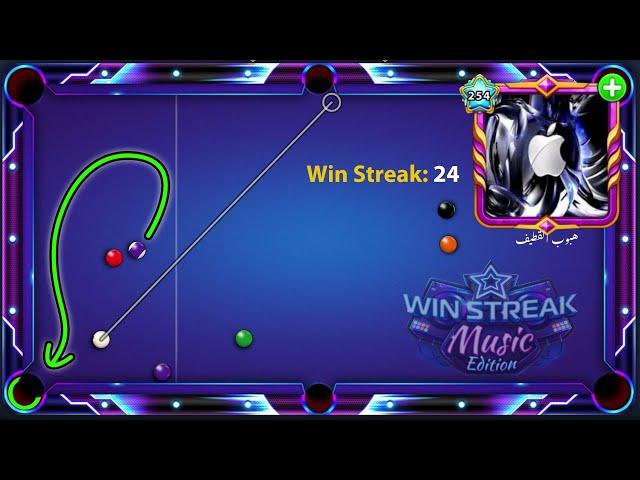 Breaking 24 Winstreak of this SERIAL HACKER in 8 Ball Pool - Music Edition Winstreak - Gaming With K