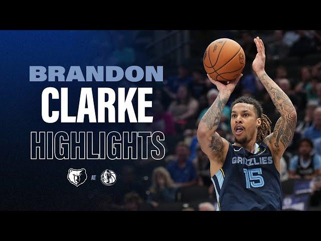 Brandon Clarke Highlights vs Dallas Mavericks