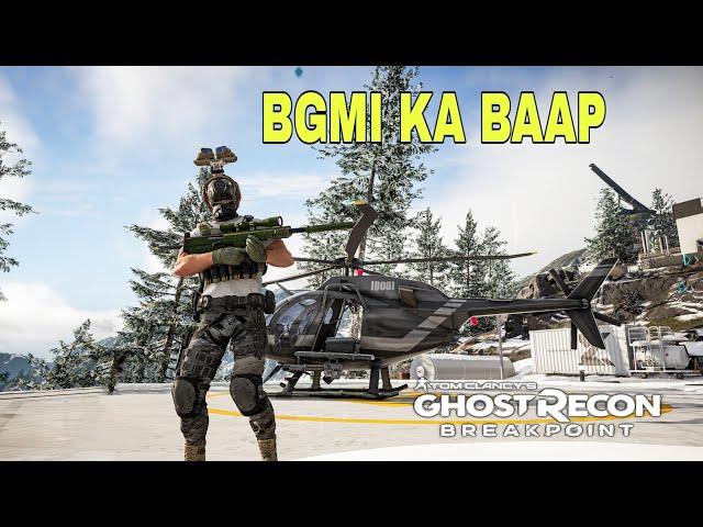 Ghost Recon BGMI KA BAAP in ACTION Game PS5 4K