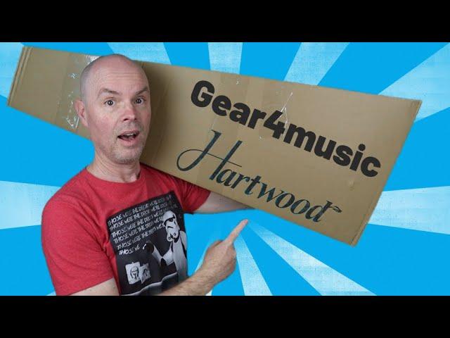 This has something I've NEVER used before! Checking out the Hartwood Fifty6 Vibrato Electric Guitar