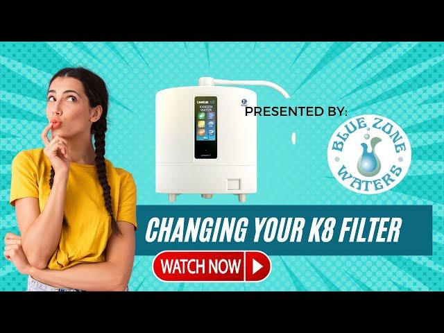 How to Change the Filter for Enagic Kangen K8 Water Ionizer