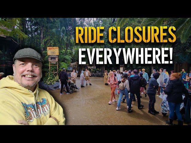 Shocking amount of ride closures at Disneyland | Disneyland Construction 03-23-2023