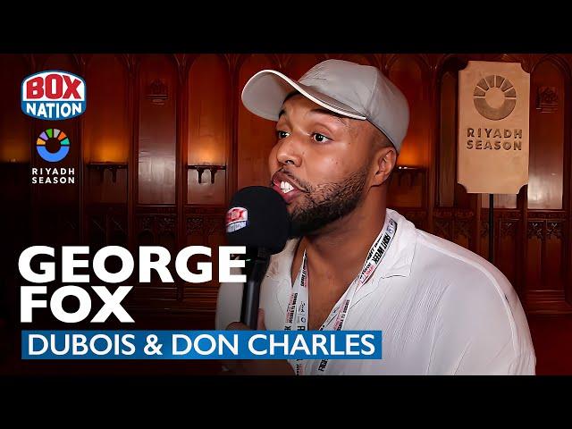 Don Charles Son CRUSHES RUMOURS About Split From Daniel Dubois