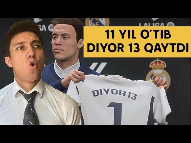 11 YIL O’TIB DIYOR 13 QAYTDI (EA FC 24)