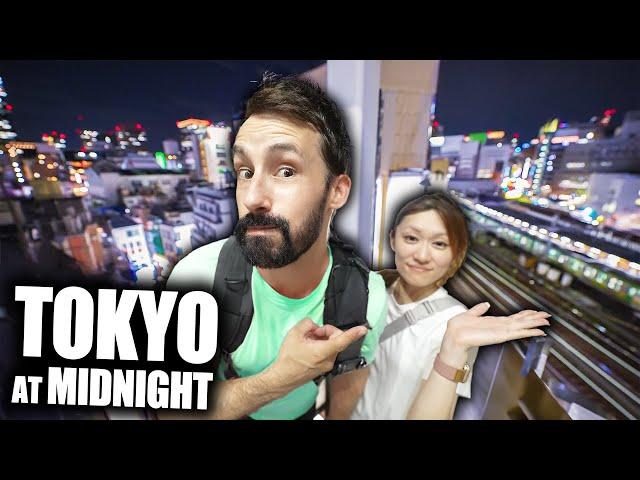 Exploring Tokyo Empty After Midnight