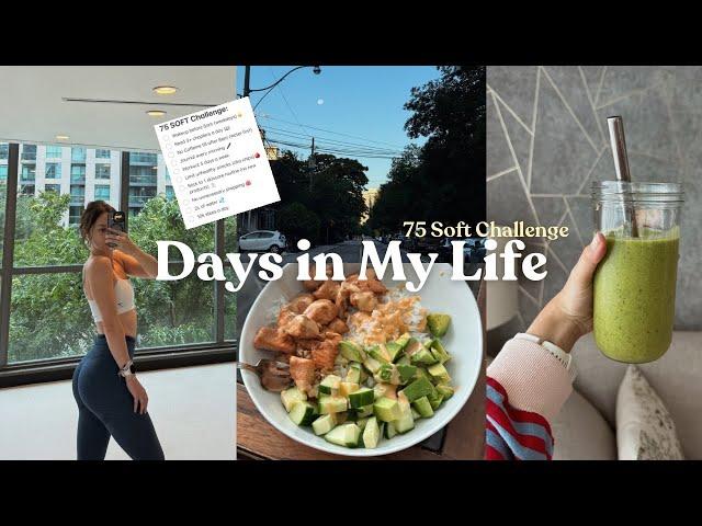 HEALTH VLOG: 75 soft challenge, healthy habits, workouts, 10k steps.