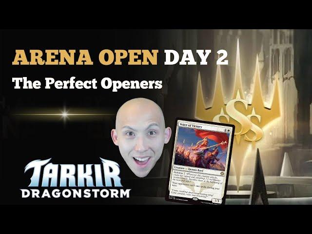 The Perfect Openers | Arena Open Day 2 Draft 1 | Tarkir: Dragonstorm Draft | MTG Arena