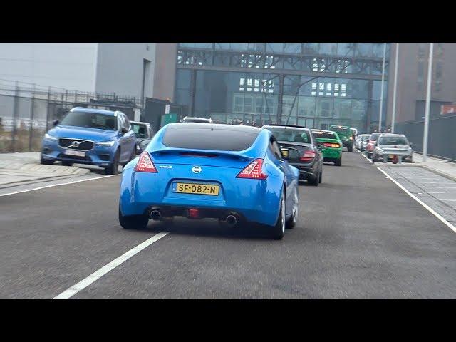 Nissan 370Z w/ Invidia Straight Pipe Exhaust - LOUD Accelerations, Revs & Powerslides !