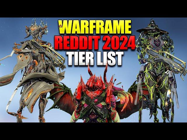 Warframe Reddit 2024 Tier List! Did Reddit Make The Perfect Warframe Tier List?