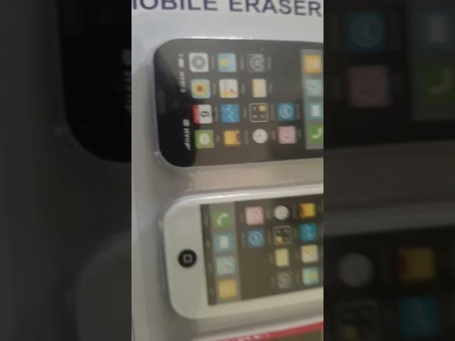 Mini mobile erasers #gunjan #shorts #ytshorts