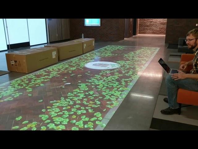 Interactive Floor Projection