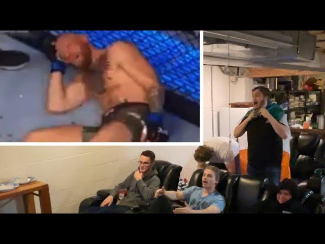 Conor McGregor vs Dustin Poirier 2 - Final Round Fan Reactions #Shorts