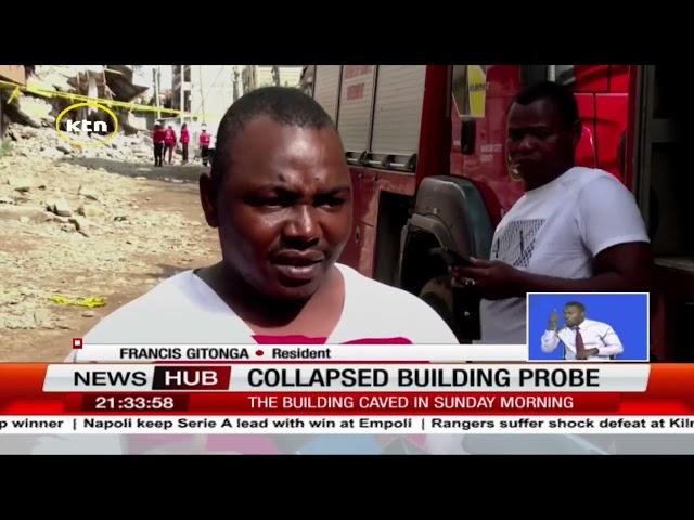 Search and rescue operations underway in Kahawa West after a 7 storey building collapsed