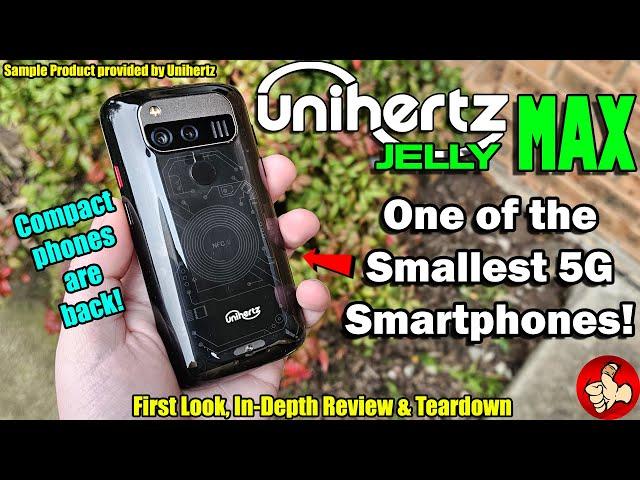 Unihertz Jelly MAX First Look & Review - Compact Android Phones are BACK!