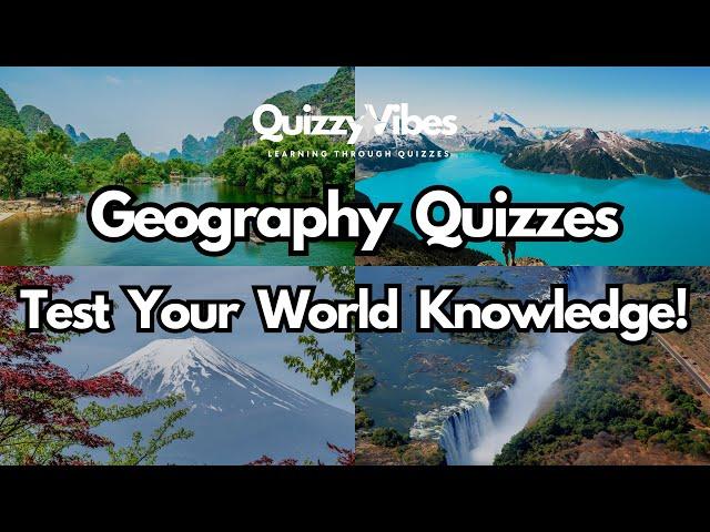  Discover Your Global IQ: Geography Quiz Challenge!