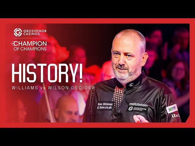 BIG DECIDER! | Mark Williams vs Kyren Wilson | Grosvenor Casinos Champion of Champions