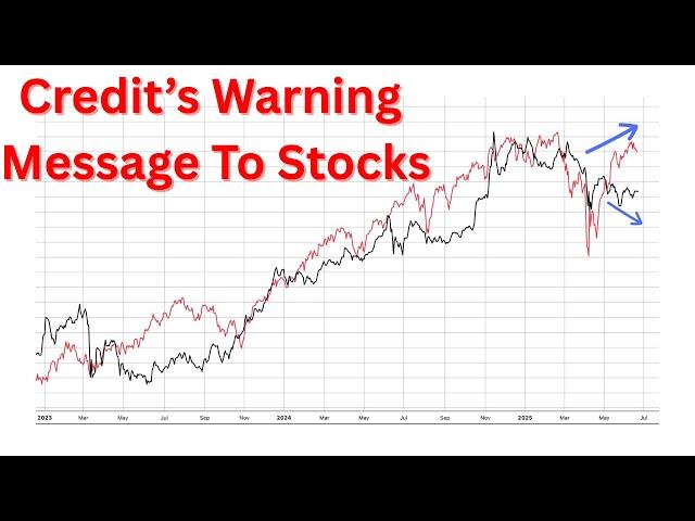 Stocks at the Crossroads as Credit Sends Warning Message
