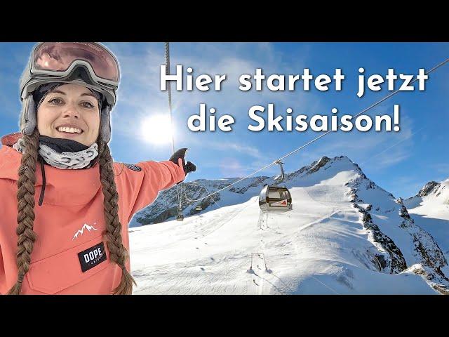 Geöffnete Skigebiete im Herbst: Hier startet jetzt der Skibetrieb 2024/25