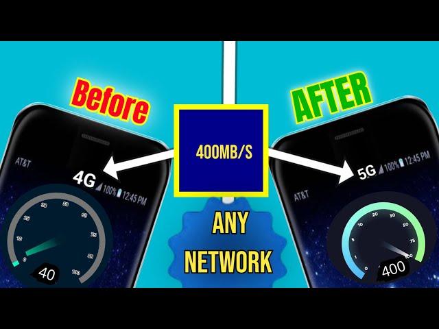 How to get 5g Speed in 4G Phone using new APN 2025 (@Apnsetting)