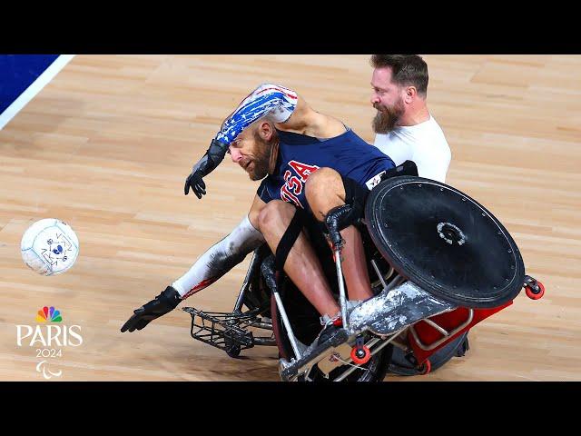 Wheelchair rugby 101: how the Paralympics most brutal sport works | NBC Sports