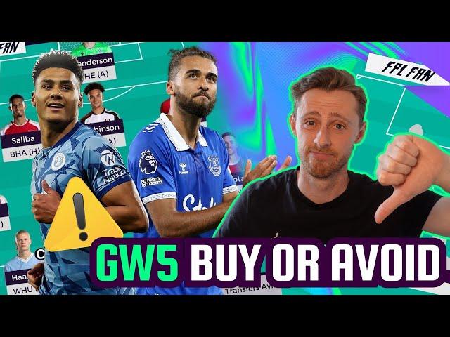 FPL GW5 BEST PLAYERS TO BUY & AVOID | AVOID WATKINS?!  I Fantasy Premier League 24/25