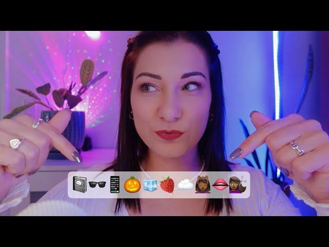 ASMR  Tingly Emoji Challenge  Get Sleepy in 20 minutes (Lofi ASMR, Whisper Ramble)