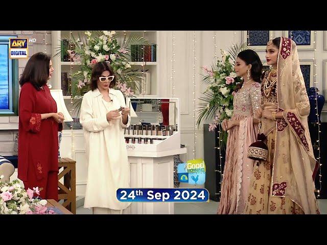 Good Morning Pakistan | Best Current Fashion & Makeup Trends | 24 September 2024