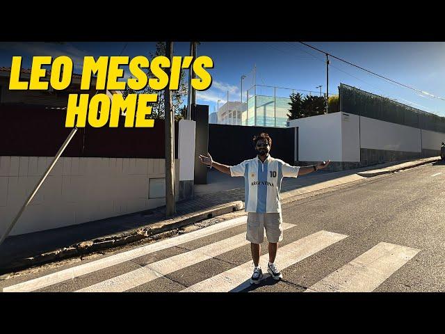 I Went To Leo Messi’s Home in Barcelona  | Camp Nou Vlog