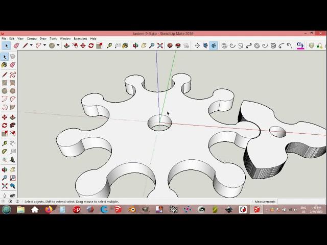 Easy Flower Gears  Design With Online Help - ( Lantern Gear Variant )