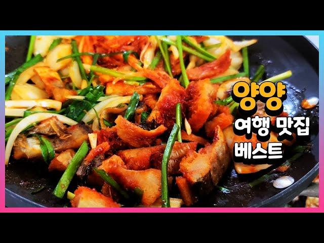 양양 여행 맛집 베스트