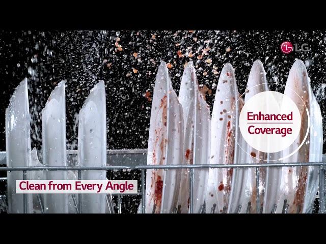 Clean from Every Angle with LG QuadWash™ Dishwashers | LG South Africa