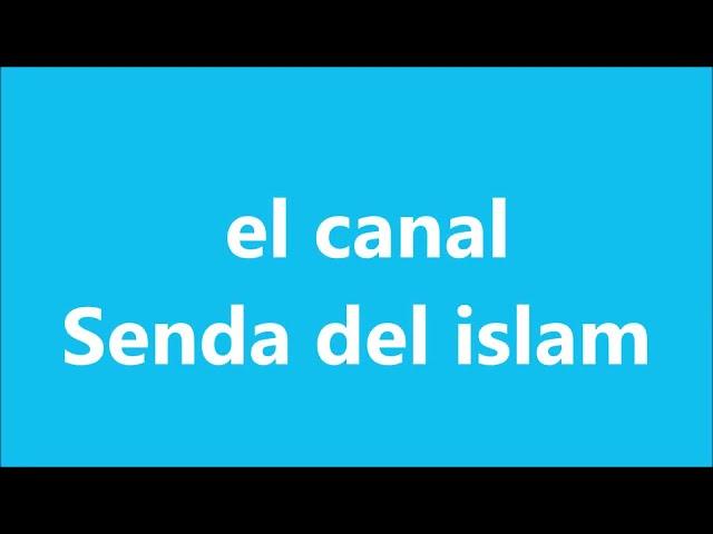 El canal Senda del islam y sus enormes "conocimientos" de filología  nótese la ironía.