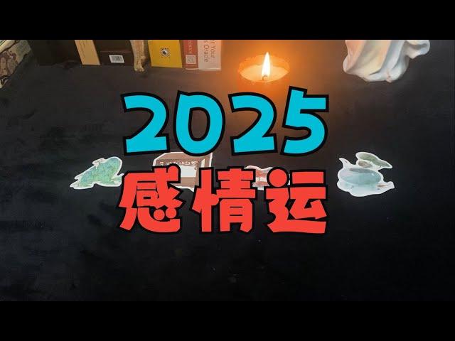 【塔羅牌占卜】2025年感情運