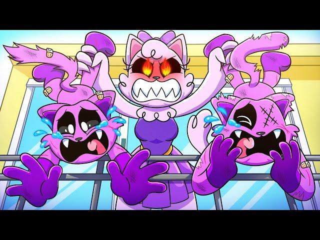 ¿Hermana de CATNAP odia a sus hermanos gemelos? Poppy Playtime Animación