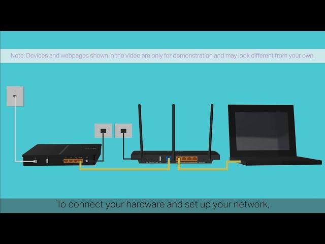 What should I do if I cannot access the internet? - Using a DSL modem and a TP-Link router